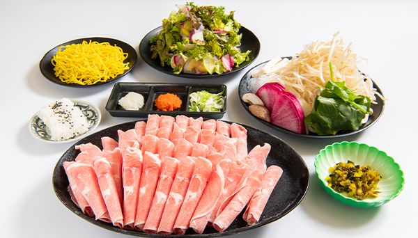 ★ All-you-can-eat (2 hours) [Lamb & Yonezawa brand pork shabu-shabu]