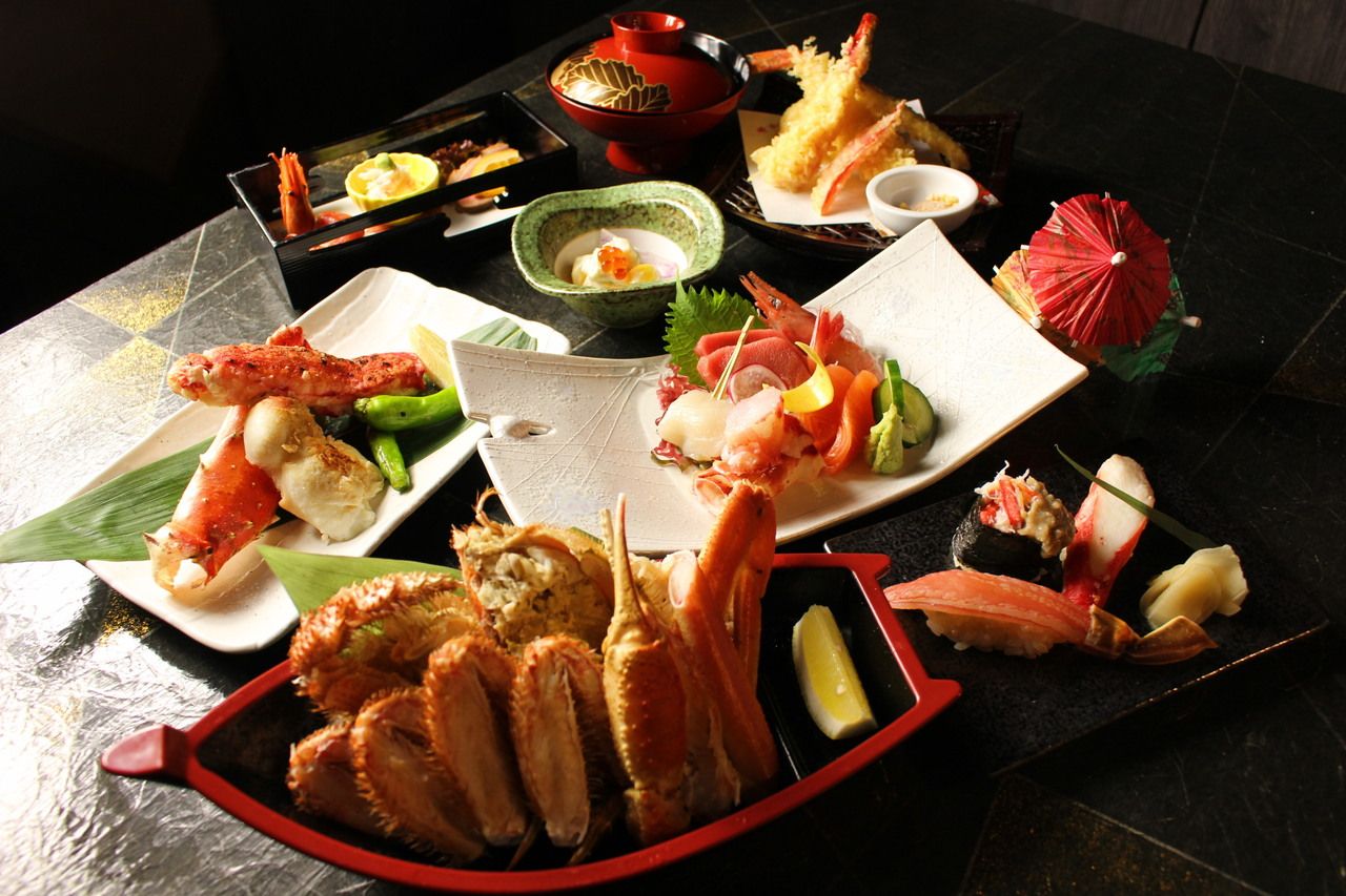 可以盡情享用三大螃蟹的豪華滿足計劃