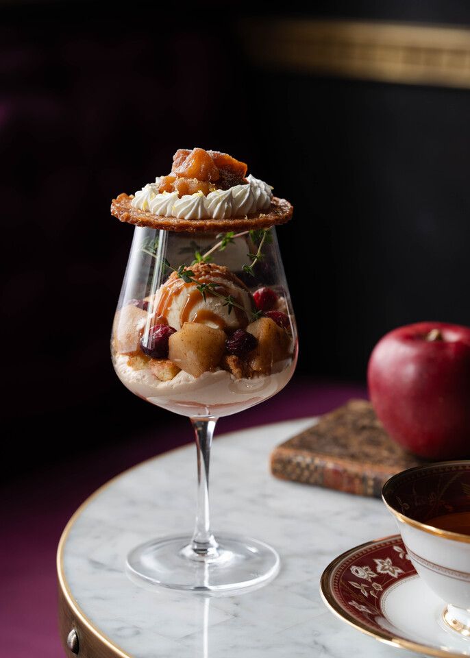 Seasonal Parfait/Apple Parfait (Bar Time)