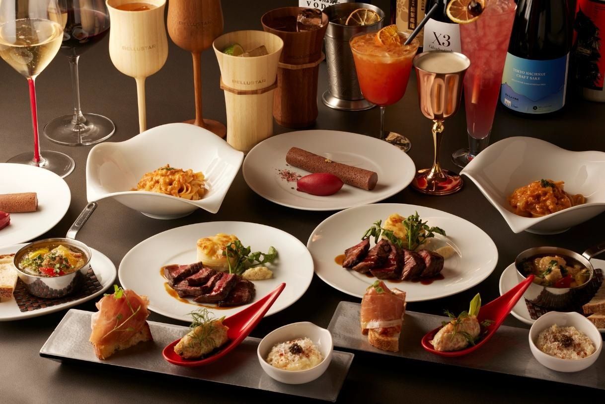 [From December 1st: 5-course meal & free-flowing drinks] Timeless Delight Platinum