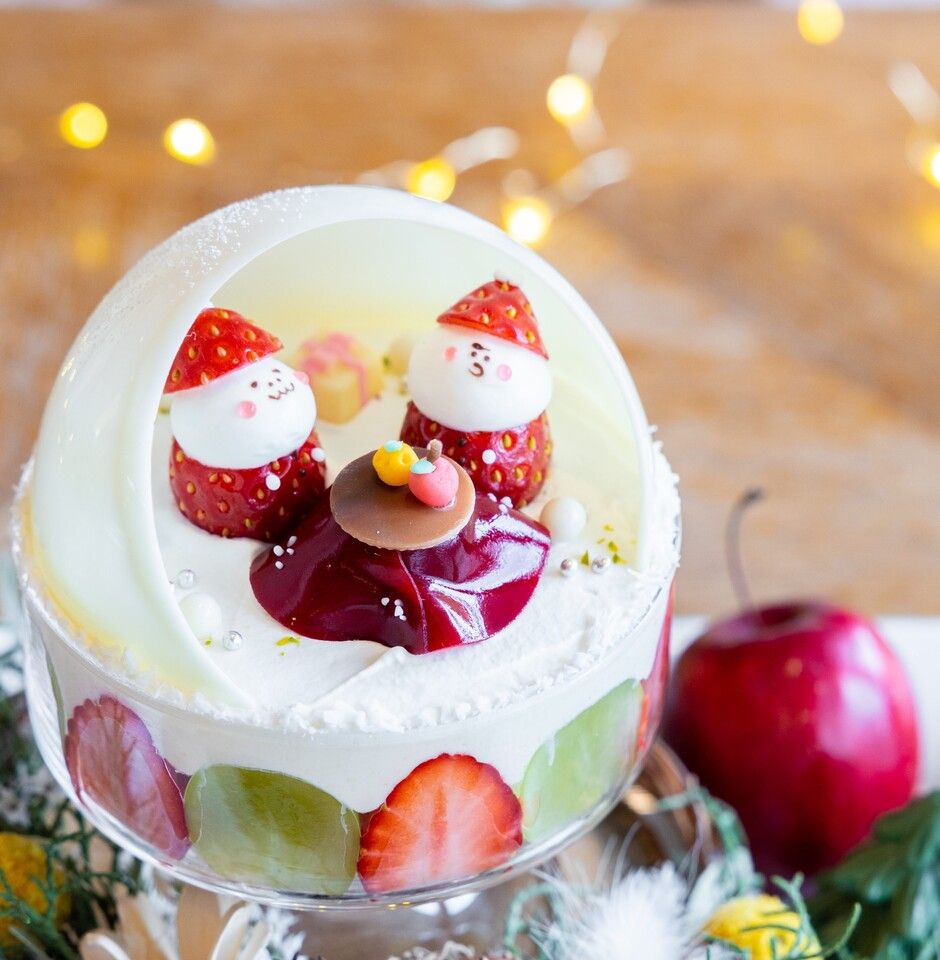 かまくらパフェ　ドリンクセット