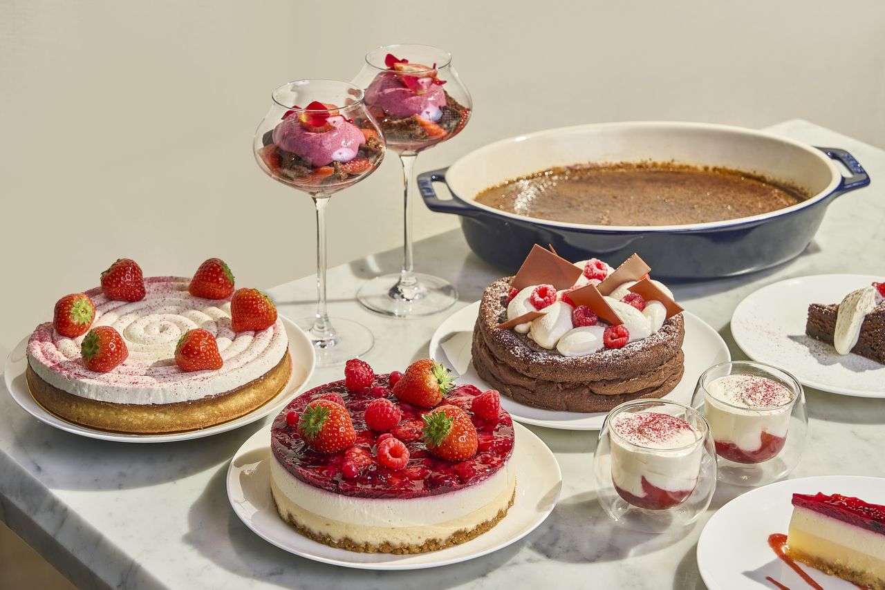 1月～【ブーランジェリーランチ】 パン、デザート食べ放題+3品（サラダ,スープ、選べるメイン）