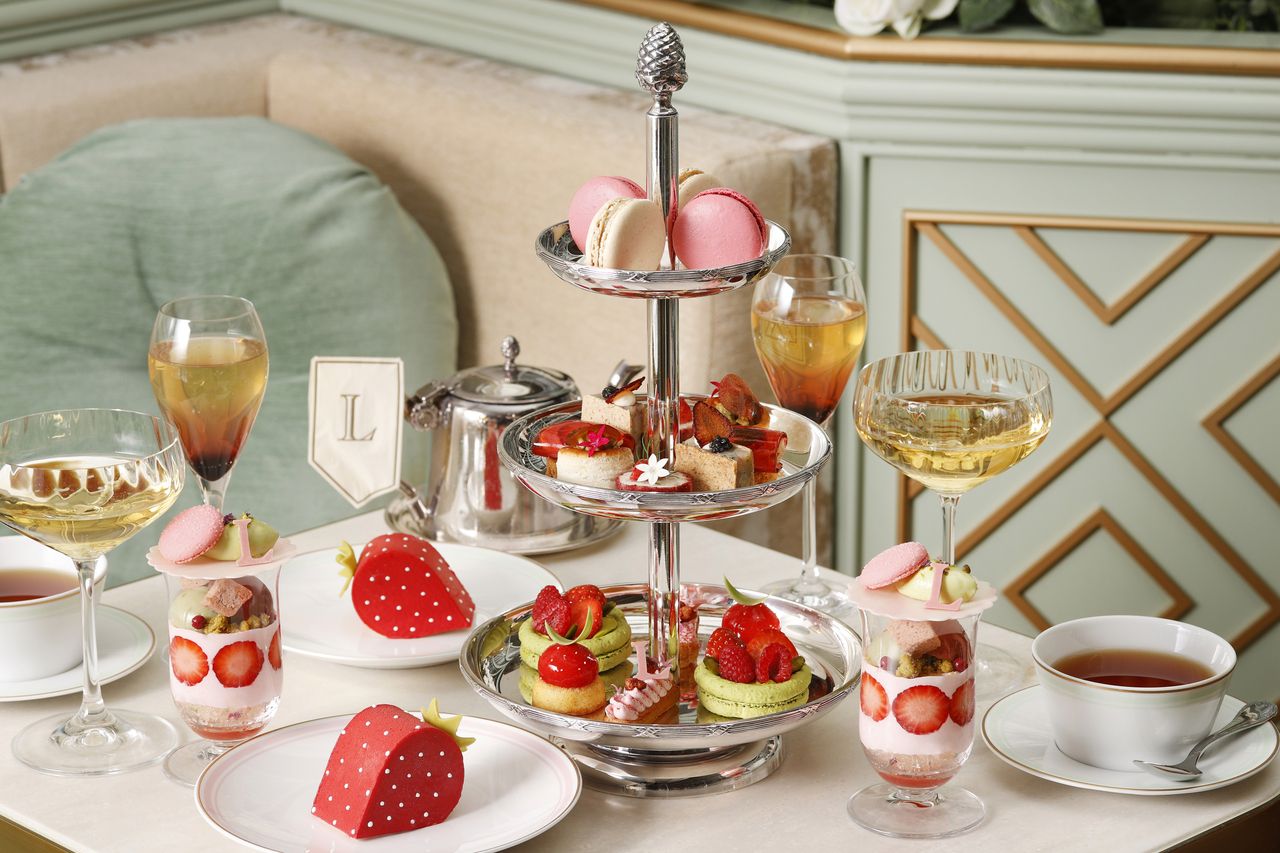 【夜特典】いちご アフタヌーンティー 17時以降限定