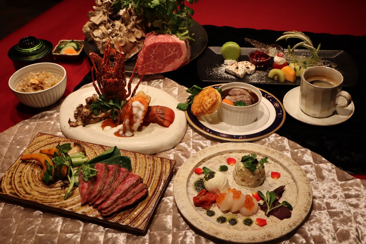 2025クリスマスコース　 (鮑）　20日～25日