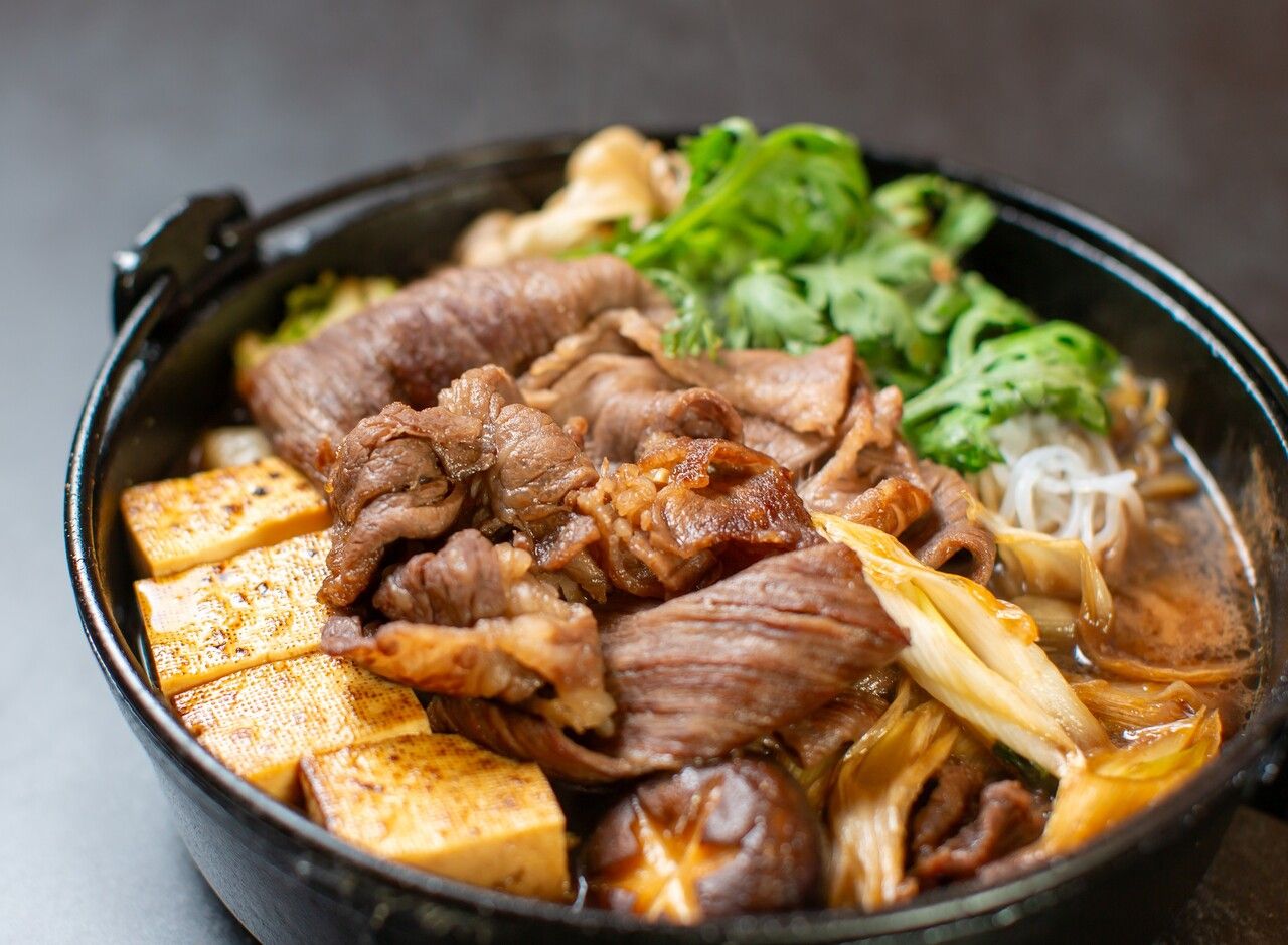 "Tochigi Kirifuri Plateau Beef" Sukiyaki