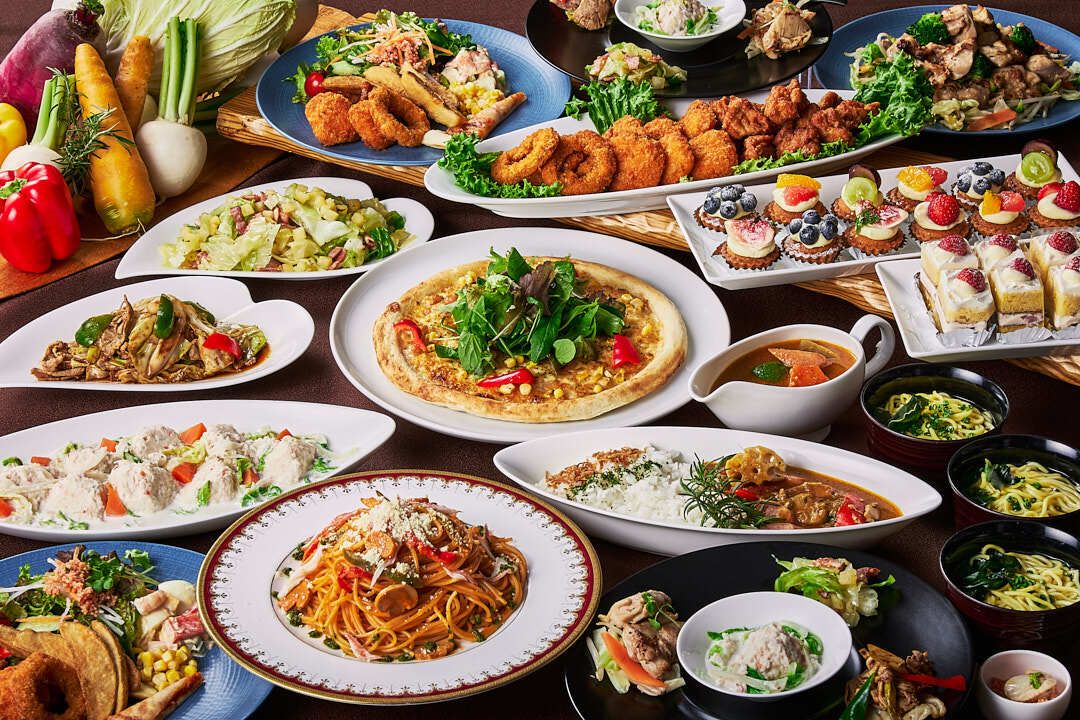 【1-2月ランチブッフェ：平日】シニア￥1,700