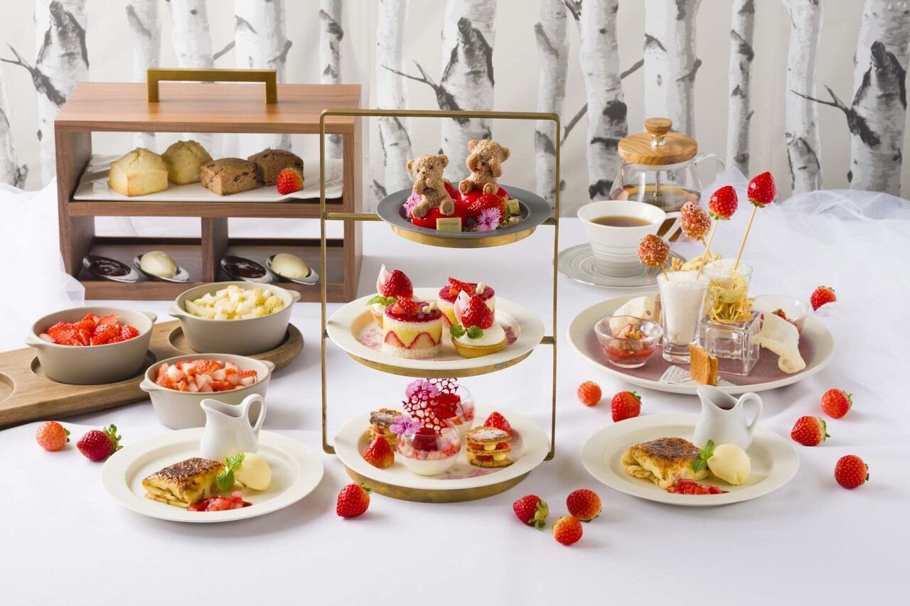 Afternoon Tea "Palette of Seasons - strawberry"