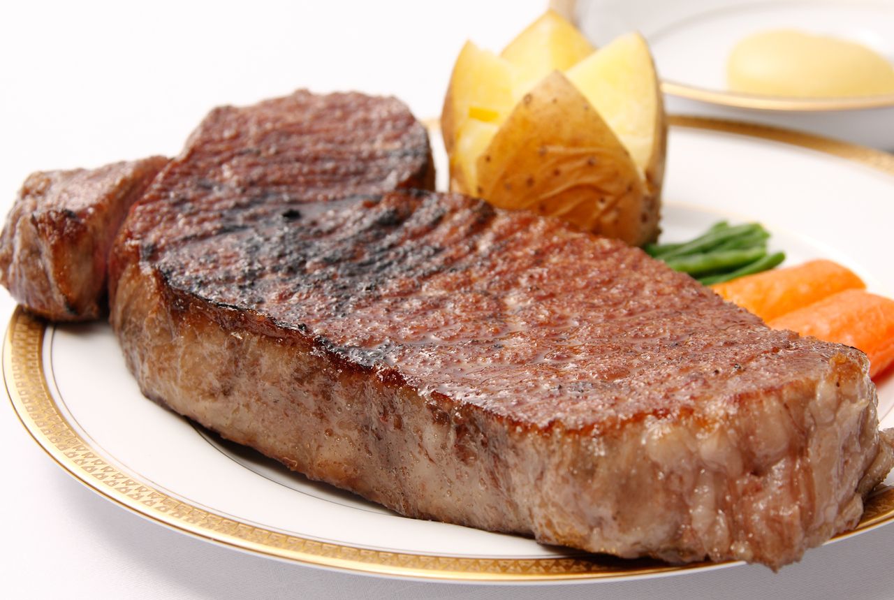 February  Long-term farmed KOBE beef steak seasonal course