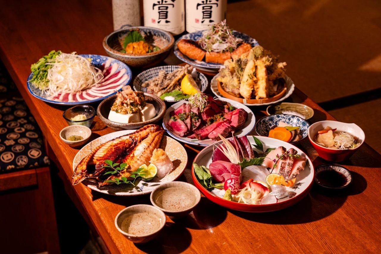 【定番】東北郷土料理 炉ばた定番コース 全9品 お料理のみ 4,500円（税込）