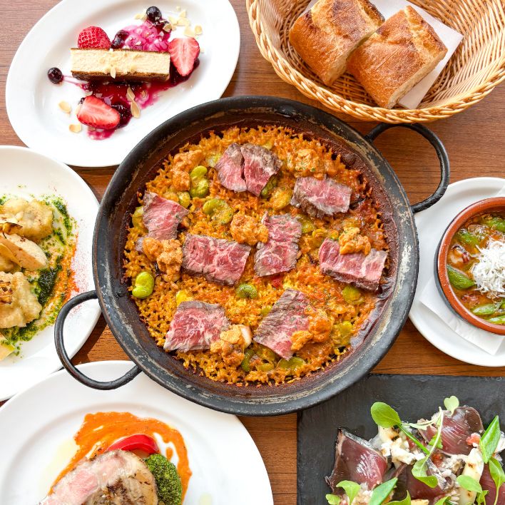 【テラスも選べる★ディナー】歓送迎会にもおすすめ！季節のフェアコース《飲み放題付き》