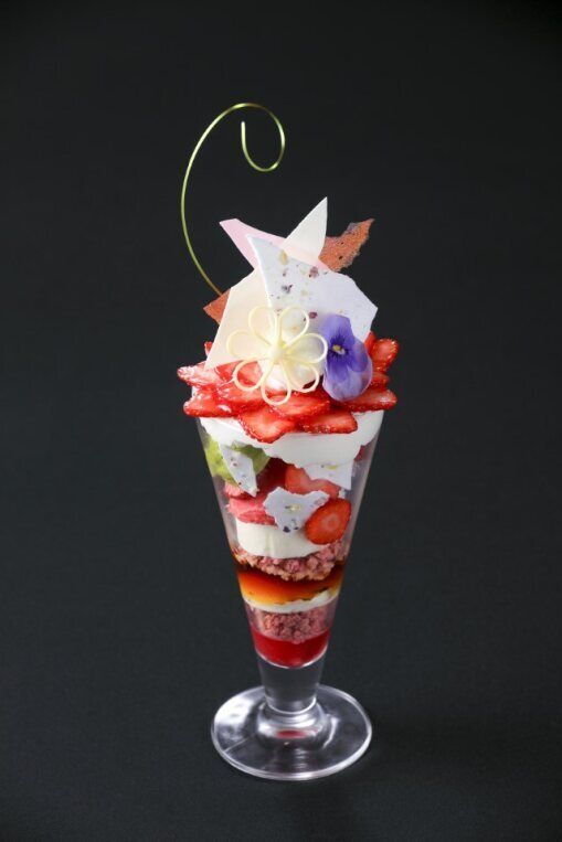 Online reservation only [April] Grindelwald Parfait ~Blossom~ (with coffee or tea)
