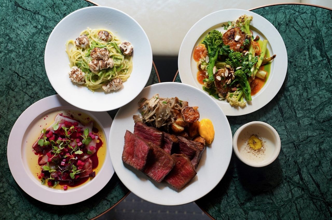 Share Course A (Main: Japanese Black Beef Steak)