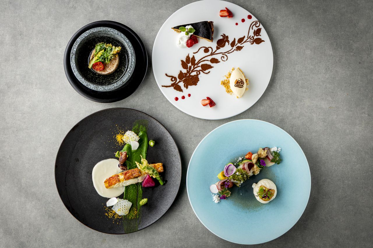 【Lunch】3/2～5/31 乾杯ドリンク付き・プリフィックスコース 選べるメインなどの全4品 (土日祝)