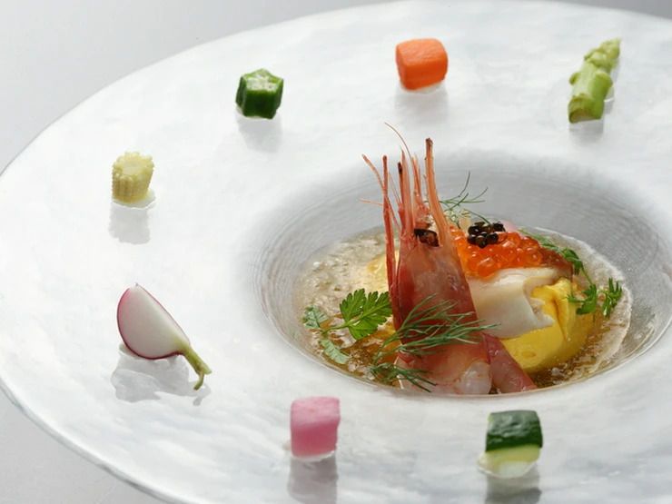 エスポワールコース　6品　デザートワゴンサービス