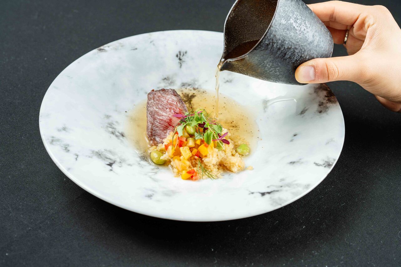 LUNCH COURSE ¥15,000 (From April 2026) You can enjoy the same course as dinner.