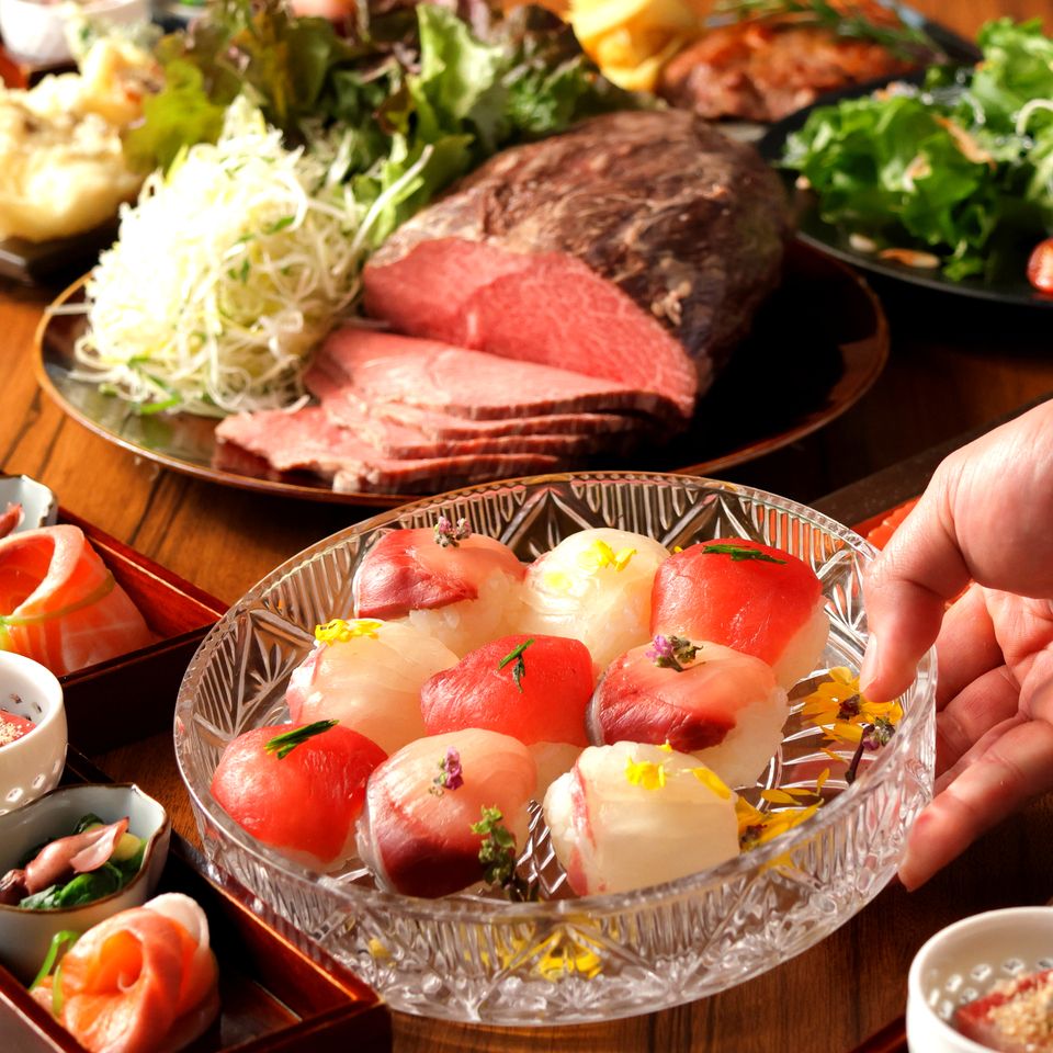 [Spring welcome/farewell party] Special plan featuring Sakura sea bream and Kyoto mochi pork shabu-shabu as main dishes ★ 5,000 yen with all-you-can-drink