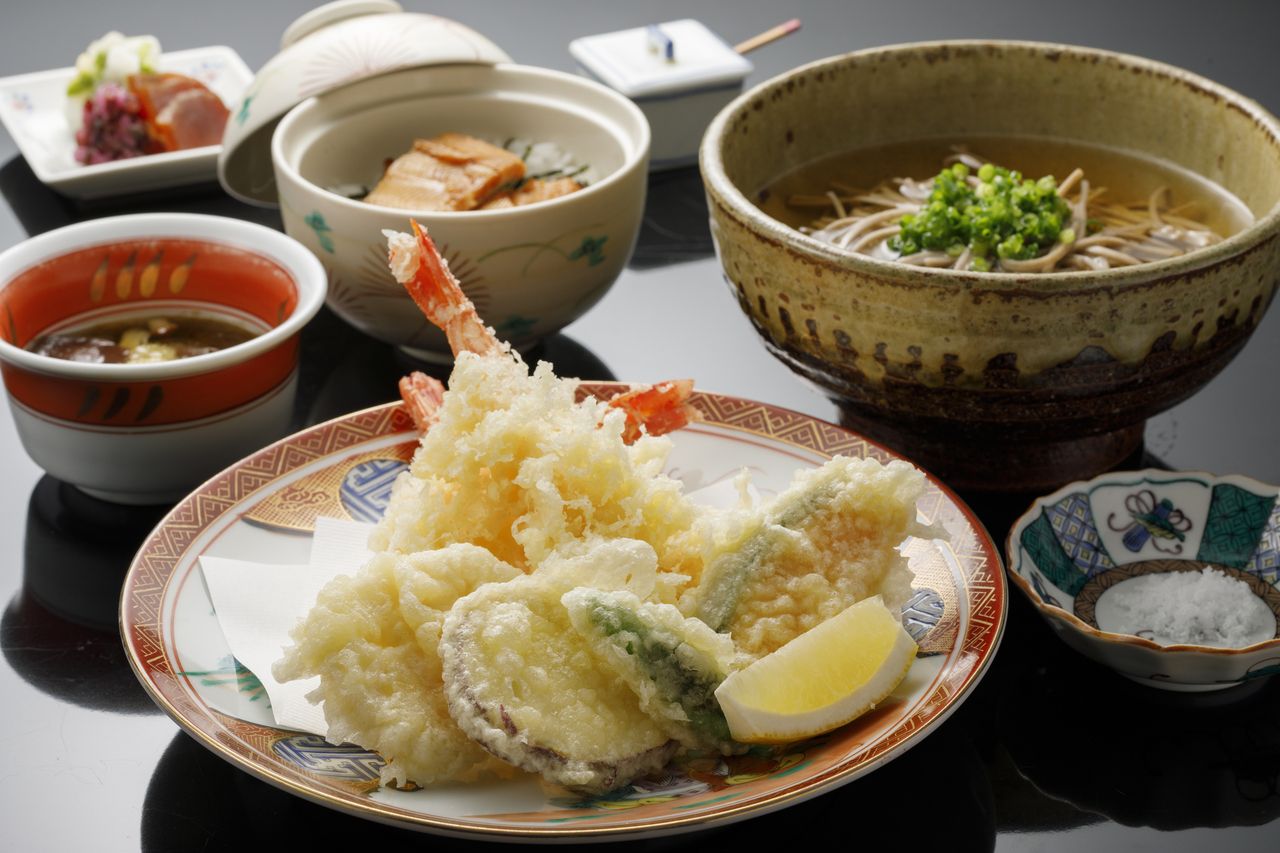【指定座位】TEMPURA SOBA GOZEN（天妇罗、荞麦面）