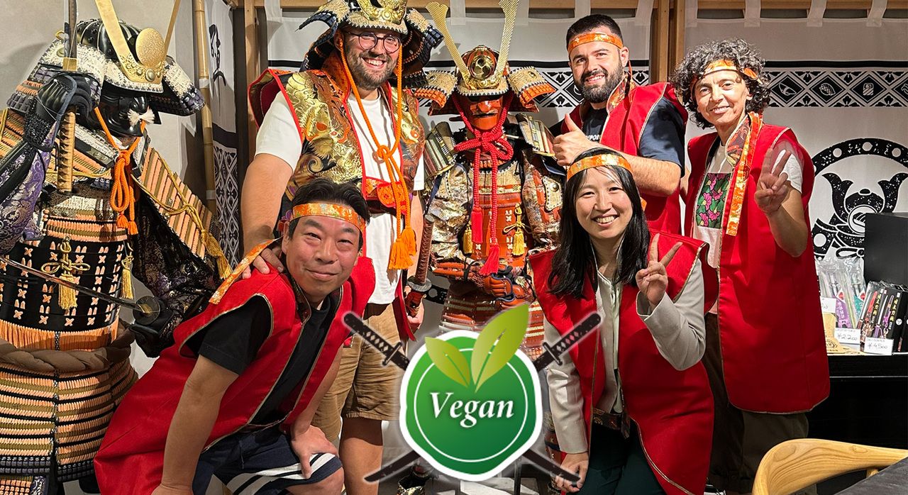 【Vegan】( Plant-Based) SHOGUN 풀 코스(일본차·물, FREE)