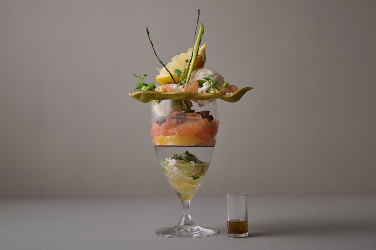 Parfait Bijou® Printanière ~Lemon and Spring Vegetables~ (Counter Seating)