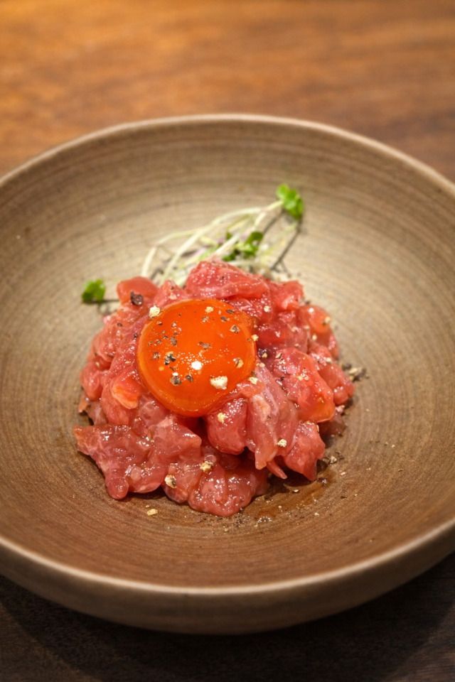 A casual course featuring carefully selected lamb and vegetables.