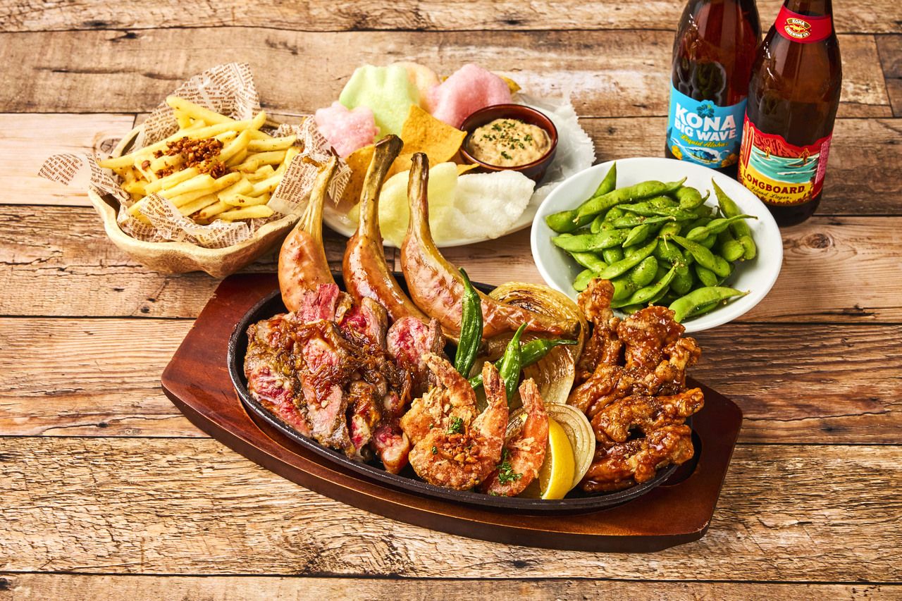 【南国気分で楽しむひと夏♪】ハワイアンBBQセット(全9品)※平日