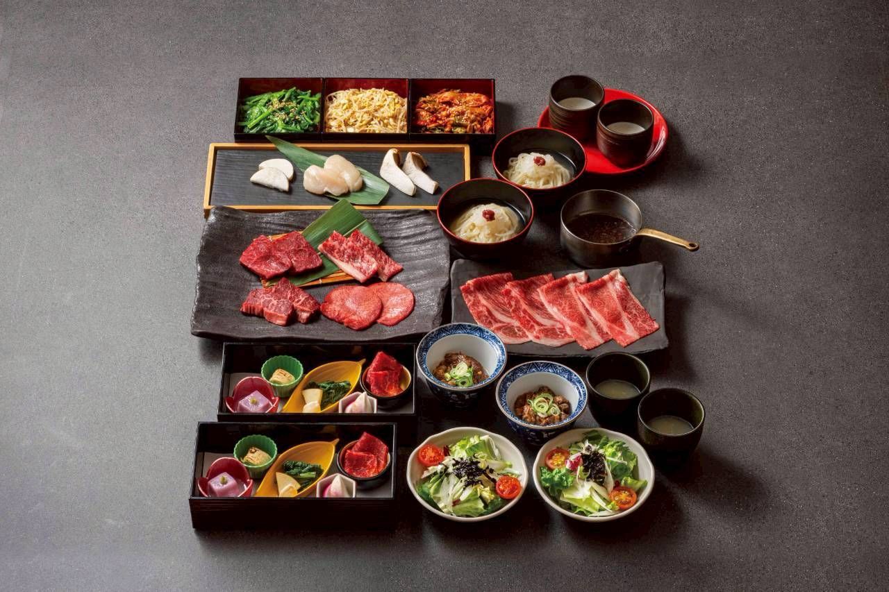 【粋-iki-】和牛と厚切り牛タン、焼きしゃぶまで愉しめる焼肉コース　料理のみ5,000円