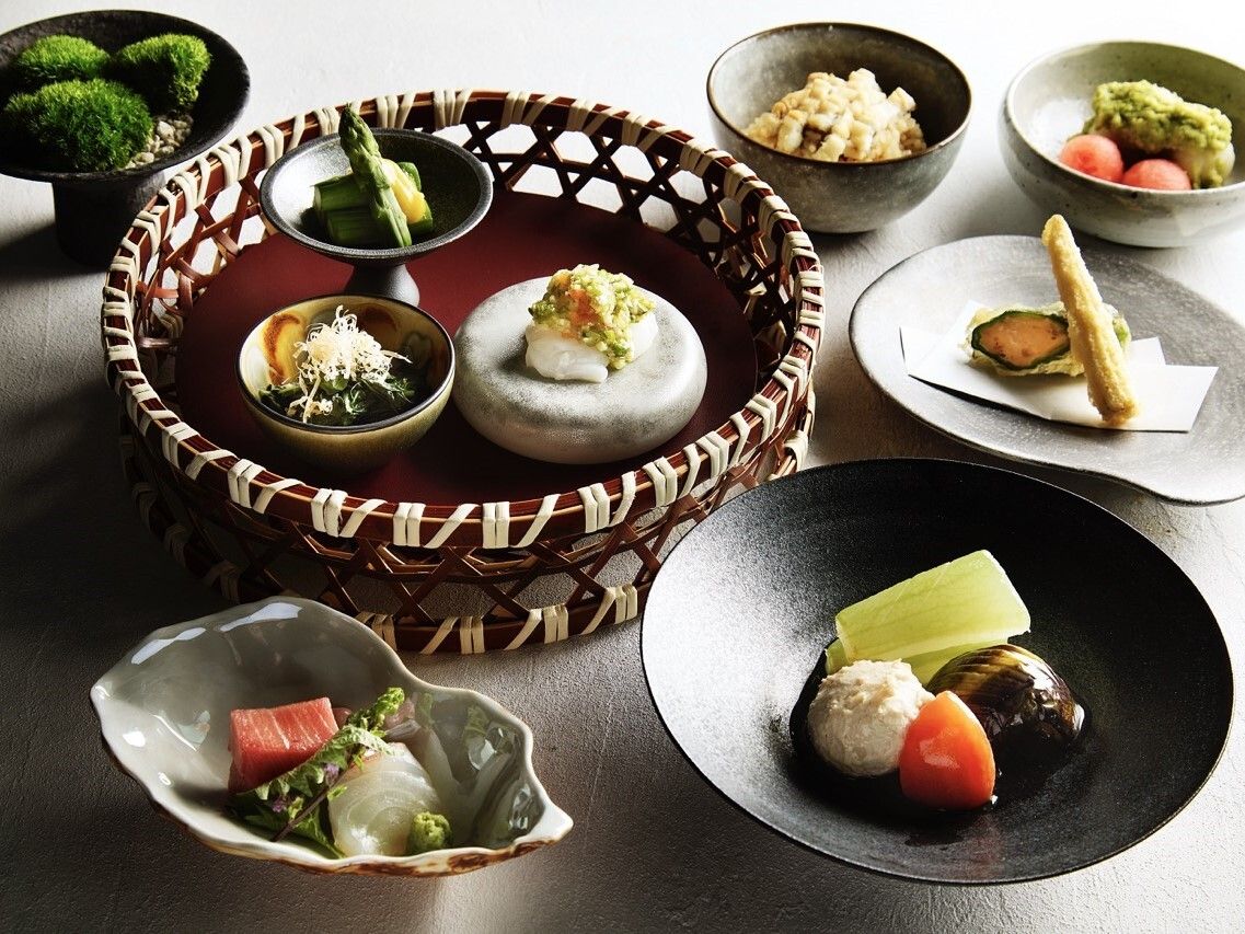 【ランチ：月香】夏を感じる全6品のセットメニュー＋ワンドリンク