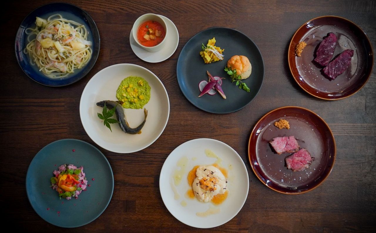 6-course meal