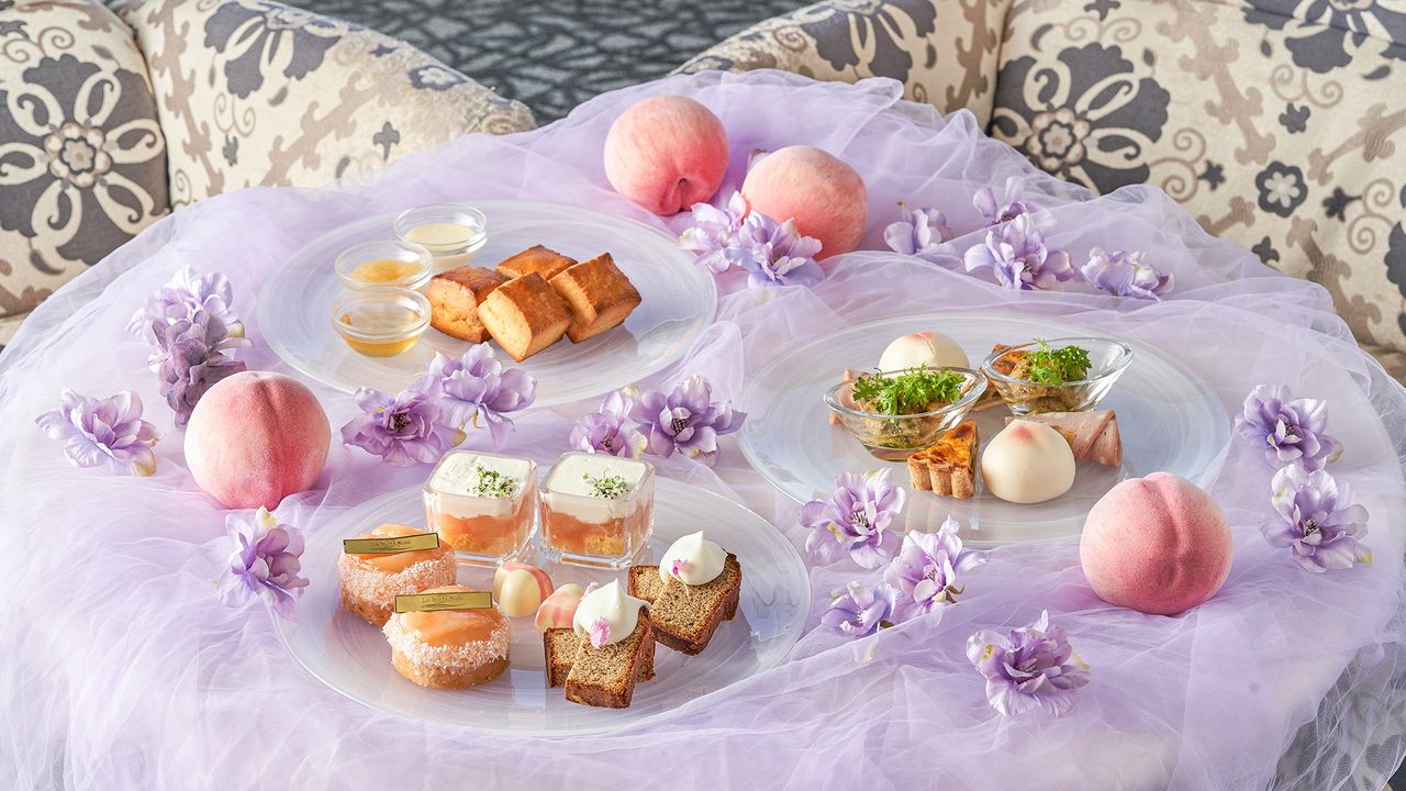 【Peach Afternoon Tea】카페 따로 자유! 시즈널 음료 포함