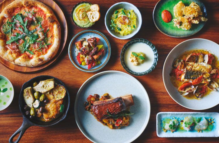    Choice of 1 Main Dish, 3 Small Appetizer Dishes, Saffron Risotto, Seasonal Dessert, and more