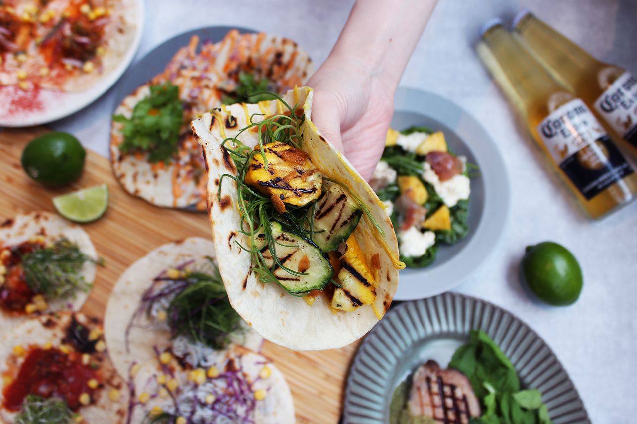 [In-store seating 2026 Mexican BEER GARDEN] All-you-can-eat 6 types of tacos + 3 hours of all-you-can-drink
