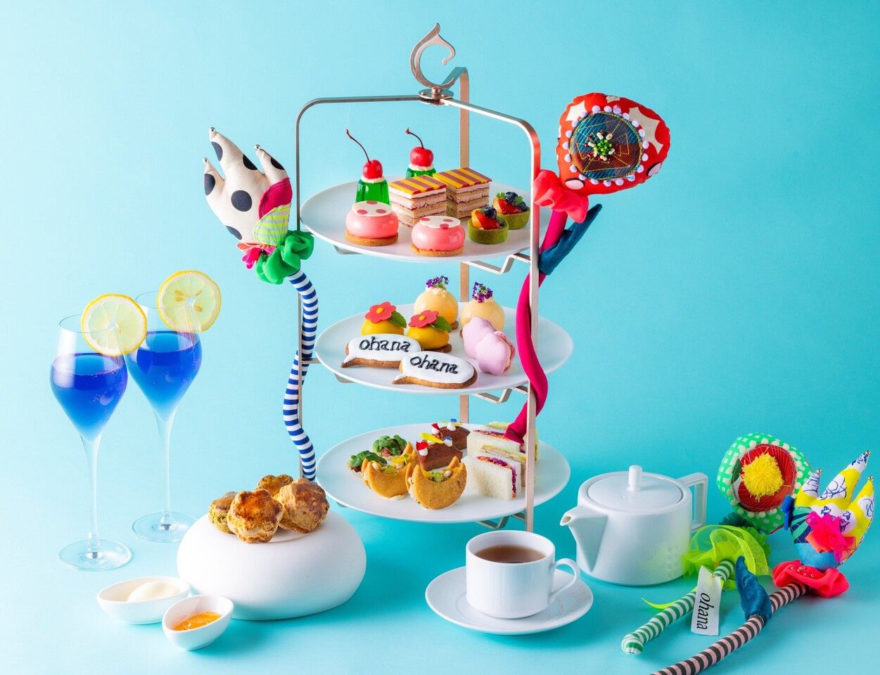 "OHANA" Afternoon Tea Collaboration with Artist NIKO