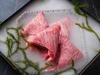 [Lunch Only] A5-grade Omi beef sukiyaki set made with cotton candy