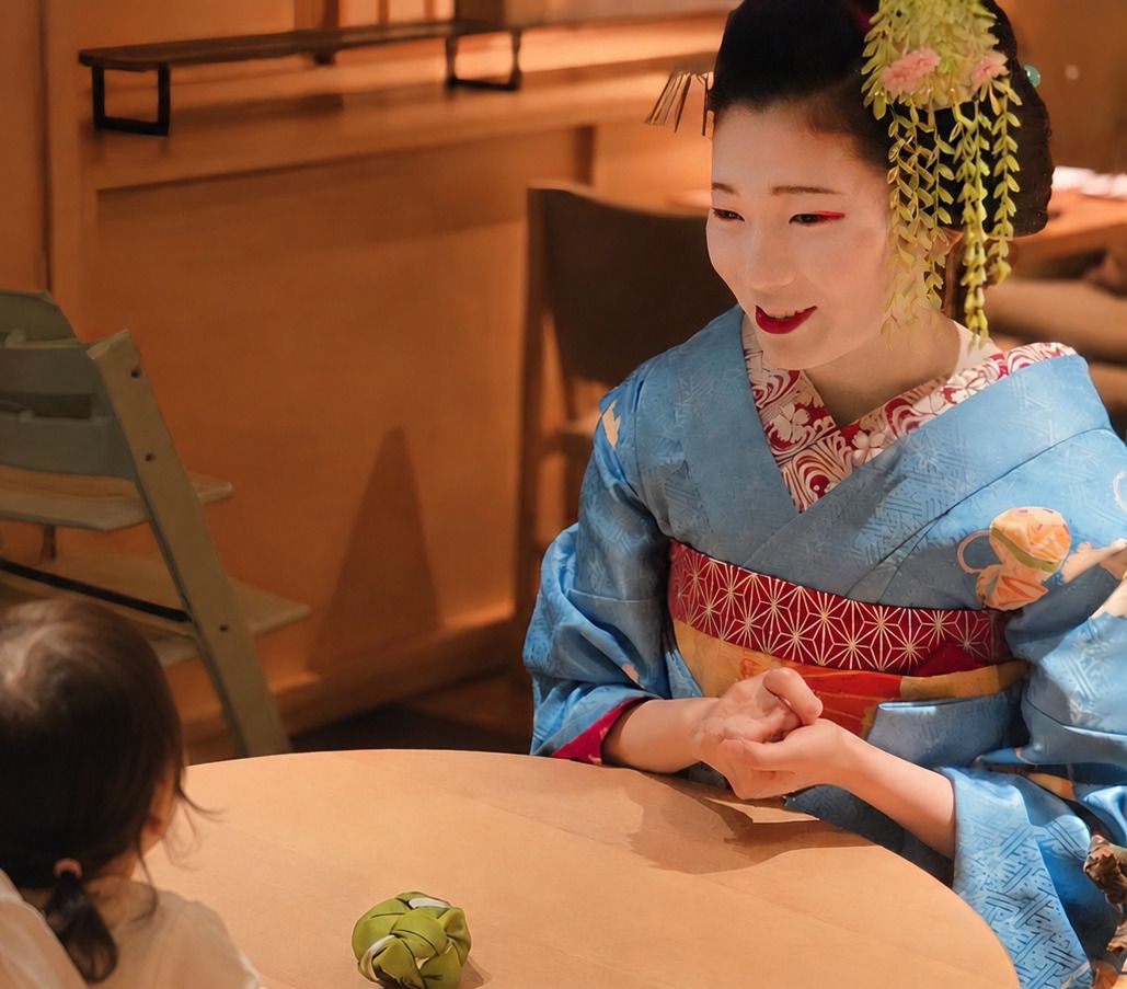 Dinner with Maiko-san !