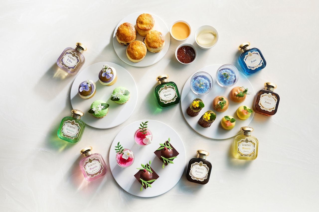 Santa Maria Novella Afternoon Tea + Glass of Champagne