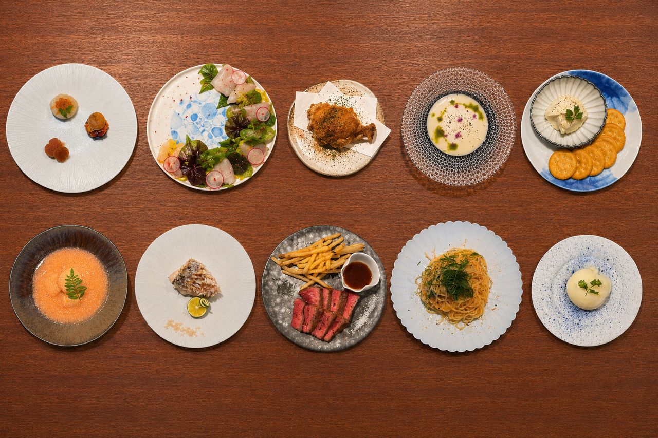 5,000円コース◆選べるメイン：甘鯛or和牛イチボステーキ！人気の明太料理を堪能してください。