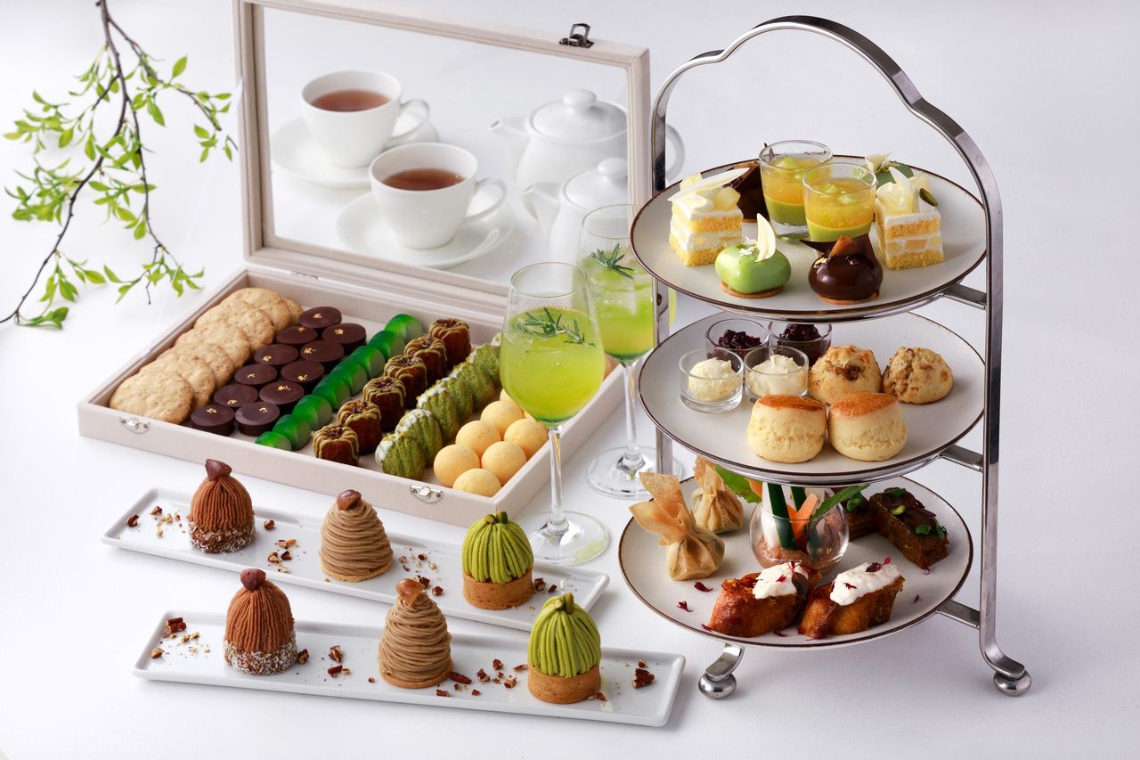 【Weekend, Public Holiday】Autumn  Afternoon Tea "Autumn Mont Blanc Afternoon Tea"
