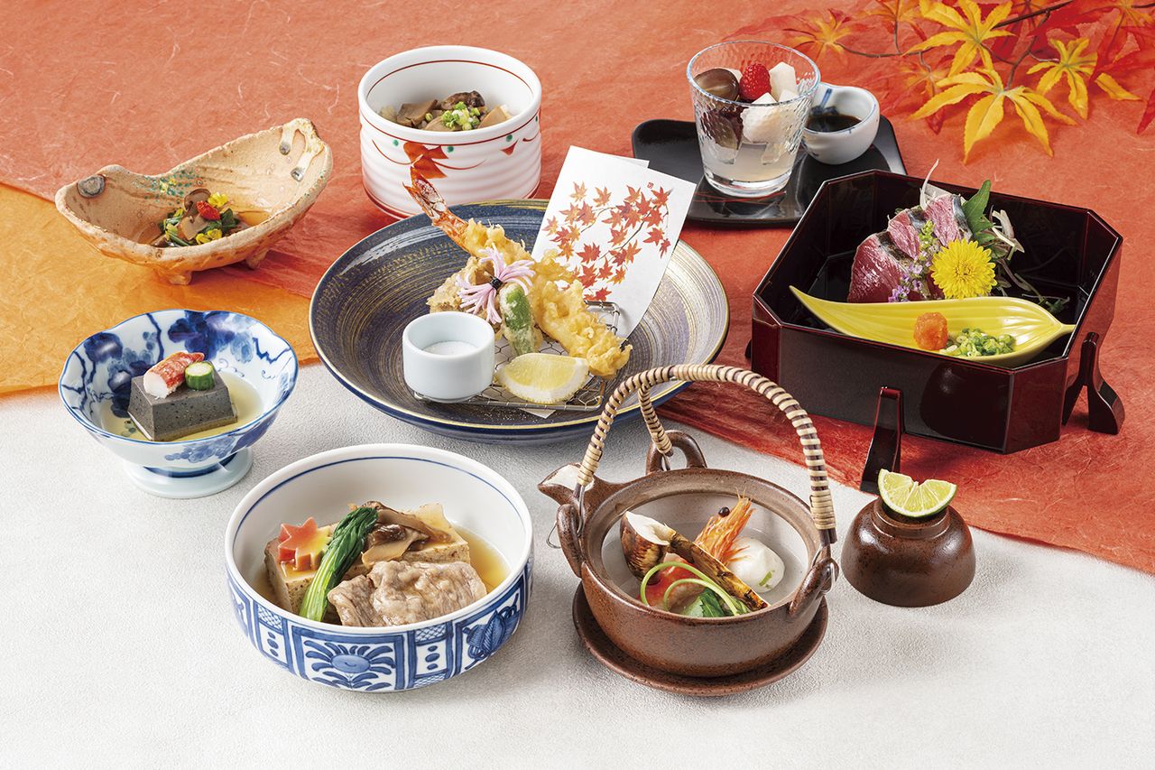 【9月】開業記念　松茸御膳（ランチ）+抹茶葛餅付