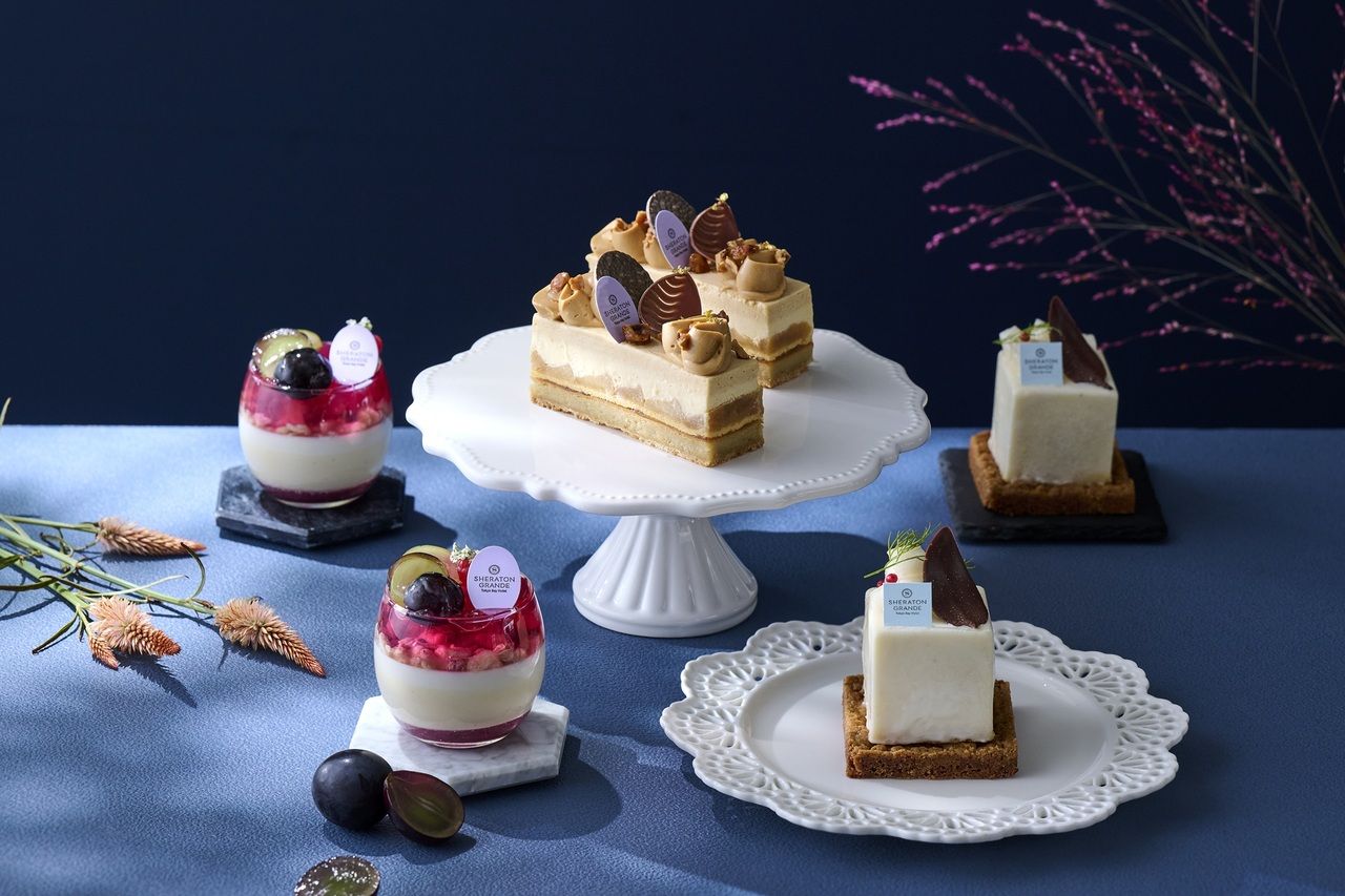 3 Assorted Seasonal Sweets [September Autumn Fruit Fair ]