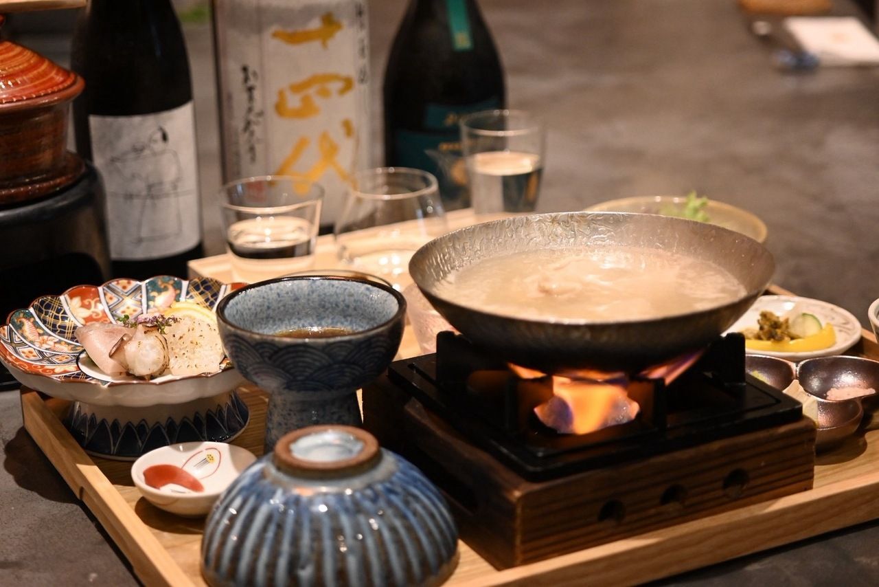【夕食】博多 水炊き御膳