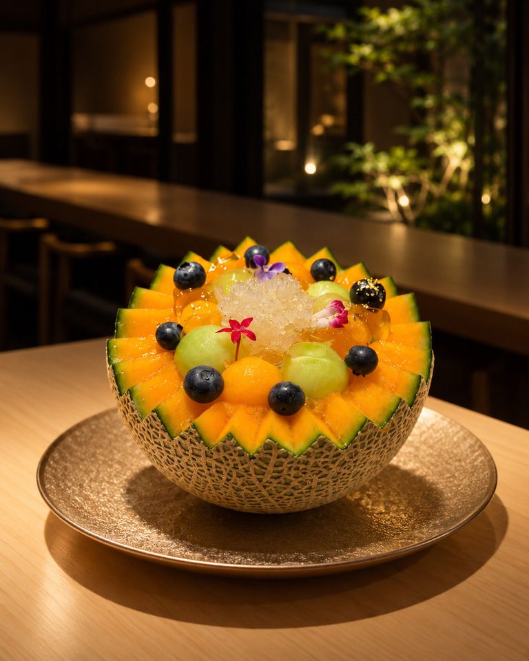 [Reservations required 3 days in advance] The Gion Jewel - Melon & Premium Swiftlet’s Nest-