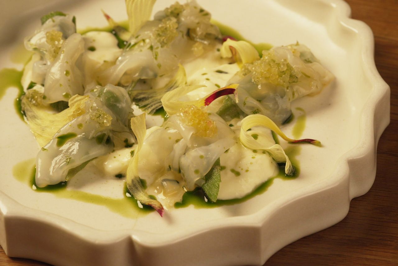 Seafood Course from the Fish Market