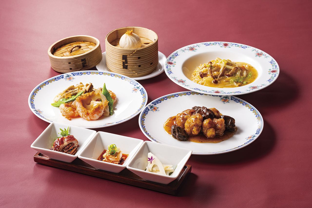 【ランチ】旬彩ランチコース(上海蟹)