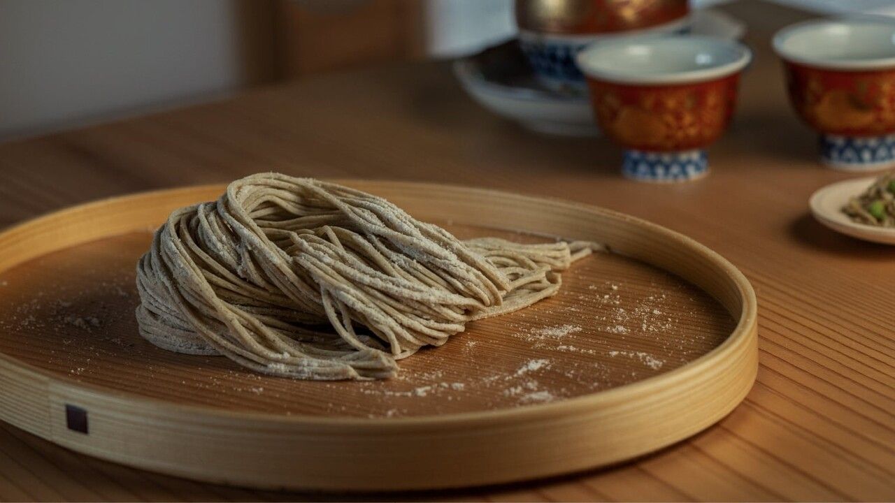 Karasumi soba Tsuki To Matsu