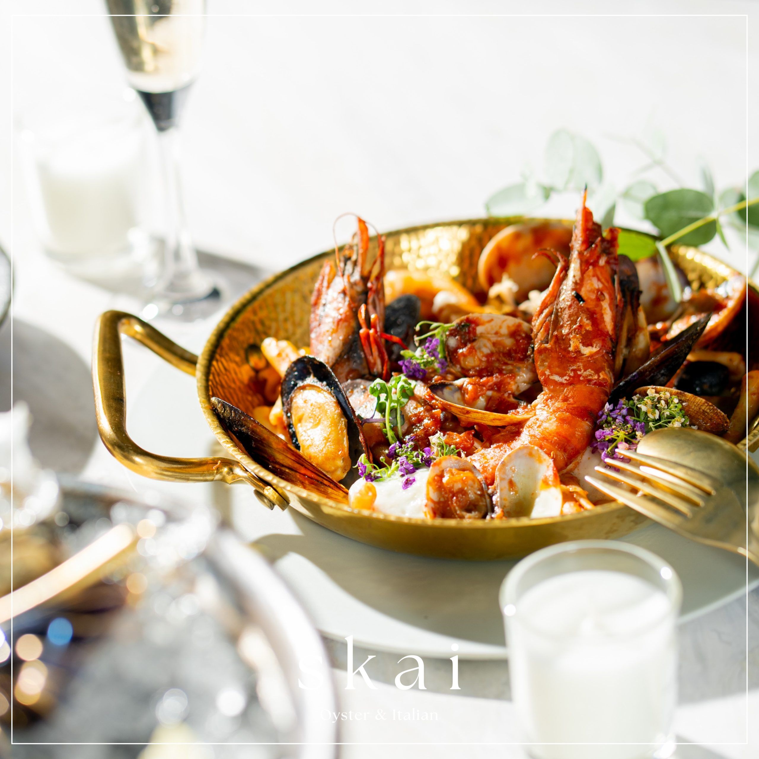 oyster＆italian skai