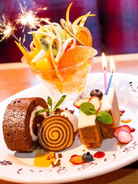 デザート盛合せプレート 2200円