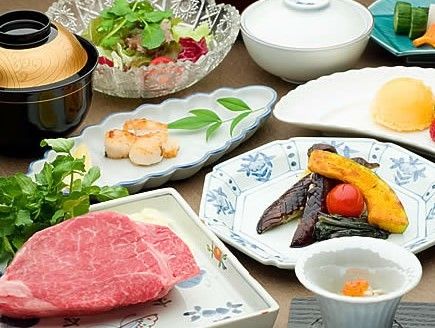 Steak Kaiseki Lunch ( includes Teppanyaki Steak)