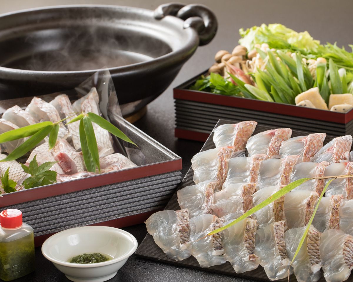 淡路産天然鯛しゃぶ２人前