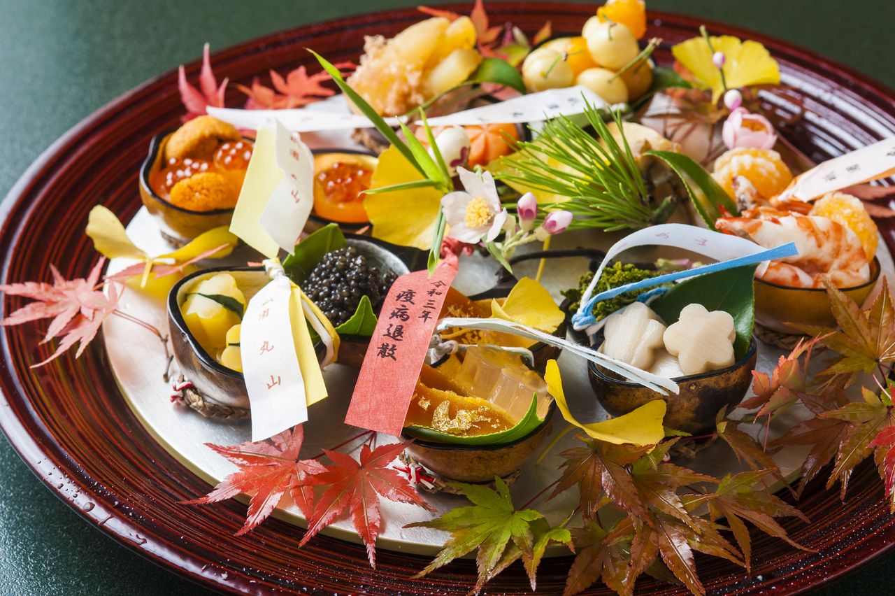 Kaiseki course Lunch meal 15,000 yen