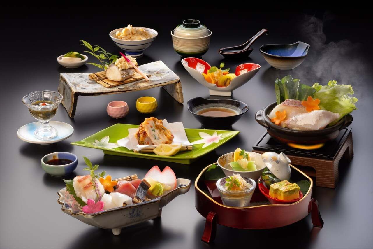 【3～5月晚餐】春之島會席套餐